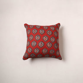 Ajrakh Print Cushion Cover (16 x 16 in) 04