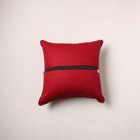 Ajrakh Print Cushion Cover (16 x 16 in) 04