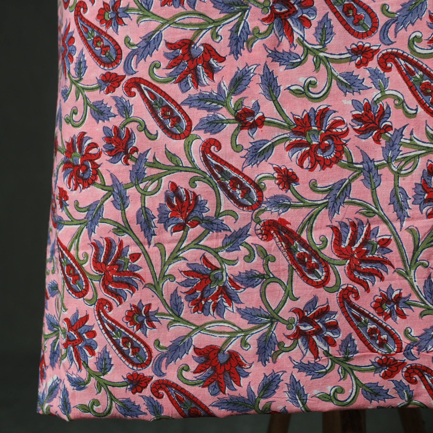 Sanganeri Hand Block Print Cotton 2pc Unstitched Dress Material Kurta Set 20