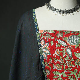 Sanganeri Hand Block Print Cotton 2pc Unstitched Dress Material Kurta Set 21