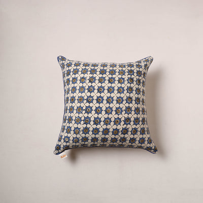 Ajrakh Print Cushion Cover (16 x 16 in) 05