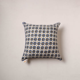 Ajrakh Print Cushion Cover (16 x 16 in) 05