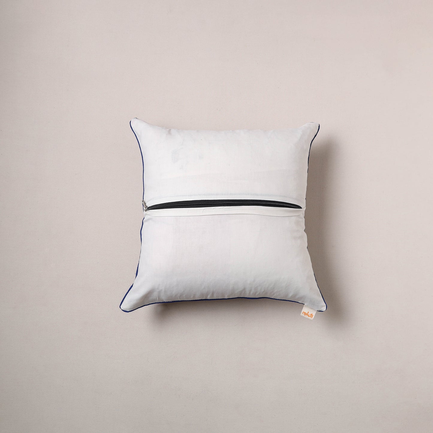 Ajrakh Print Cushion Cover (16 x 16 in) 05