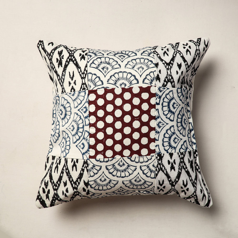  Block Printed Cushion Cover 