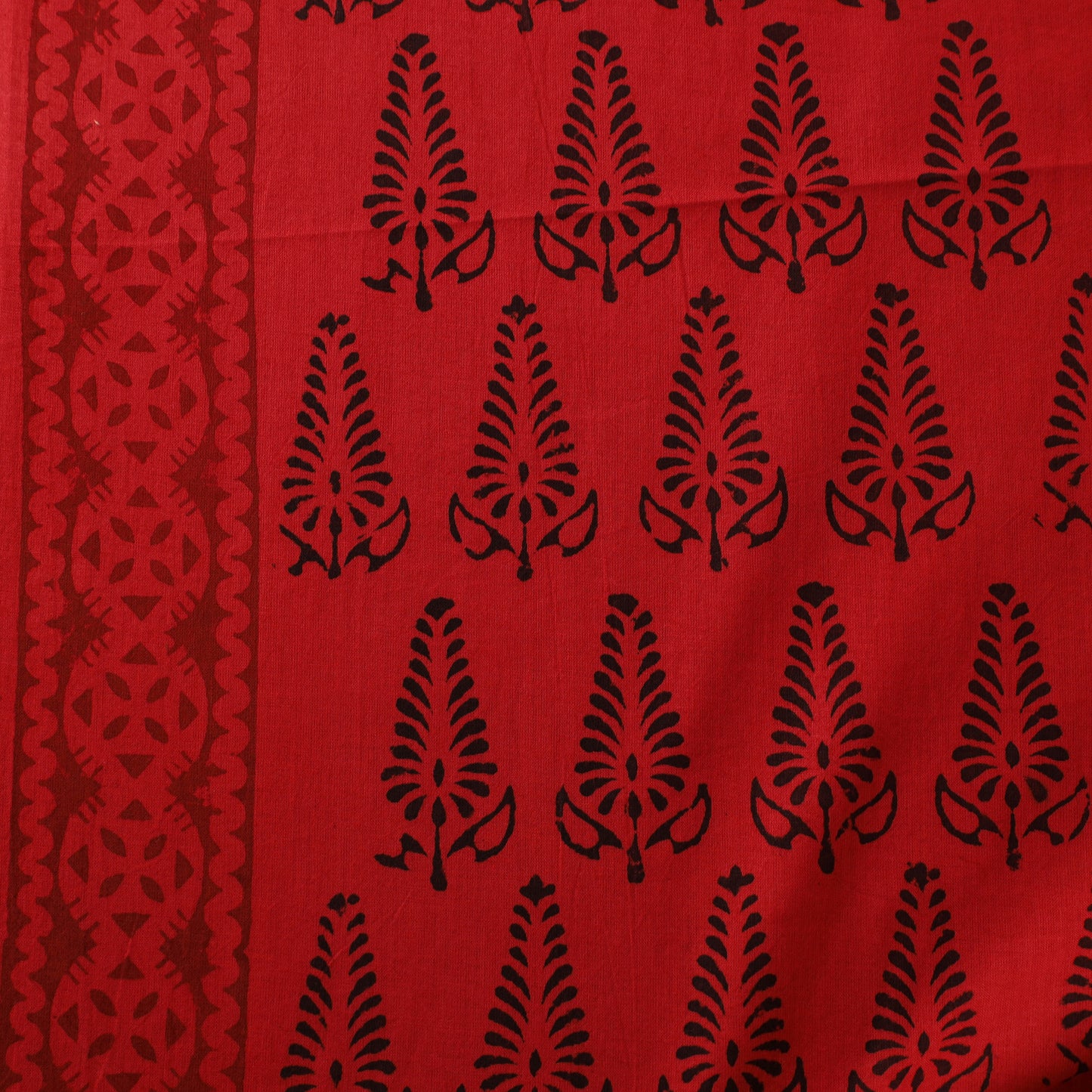 Bagh Hand Block Print Natural Dyed Cotton Fabric 27
