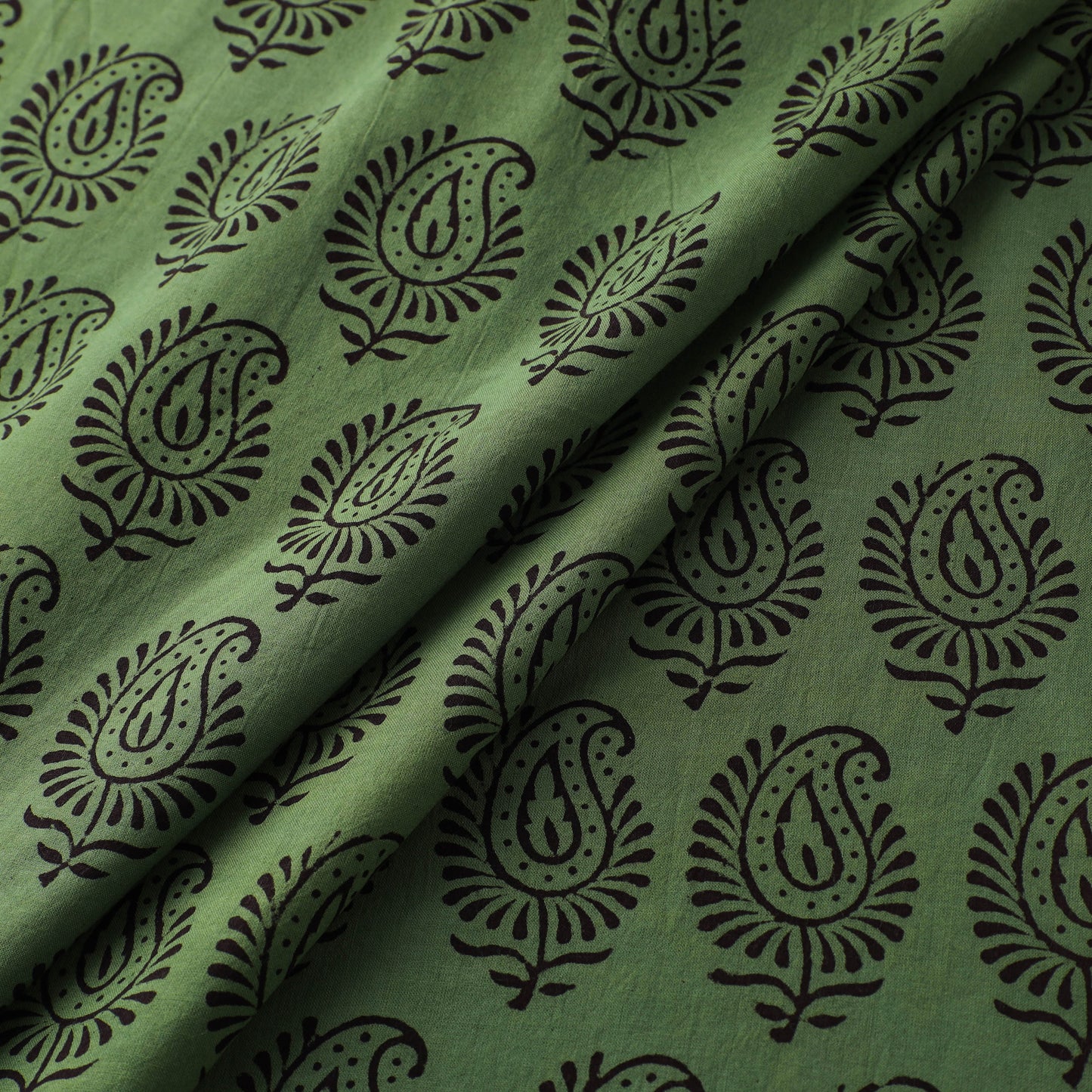 Bagh Hand Block Print Natural Dyed Cotton Fabric 28