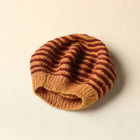 Multicolor - Kumaun Hand Knitted Woolen Beret Cap 64