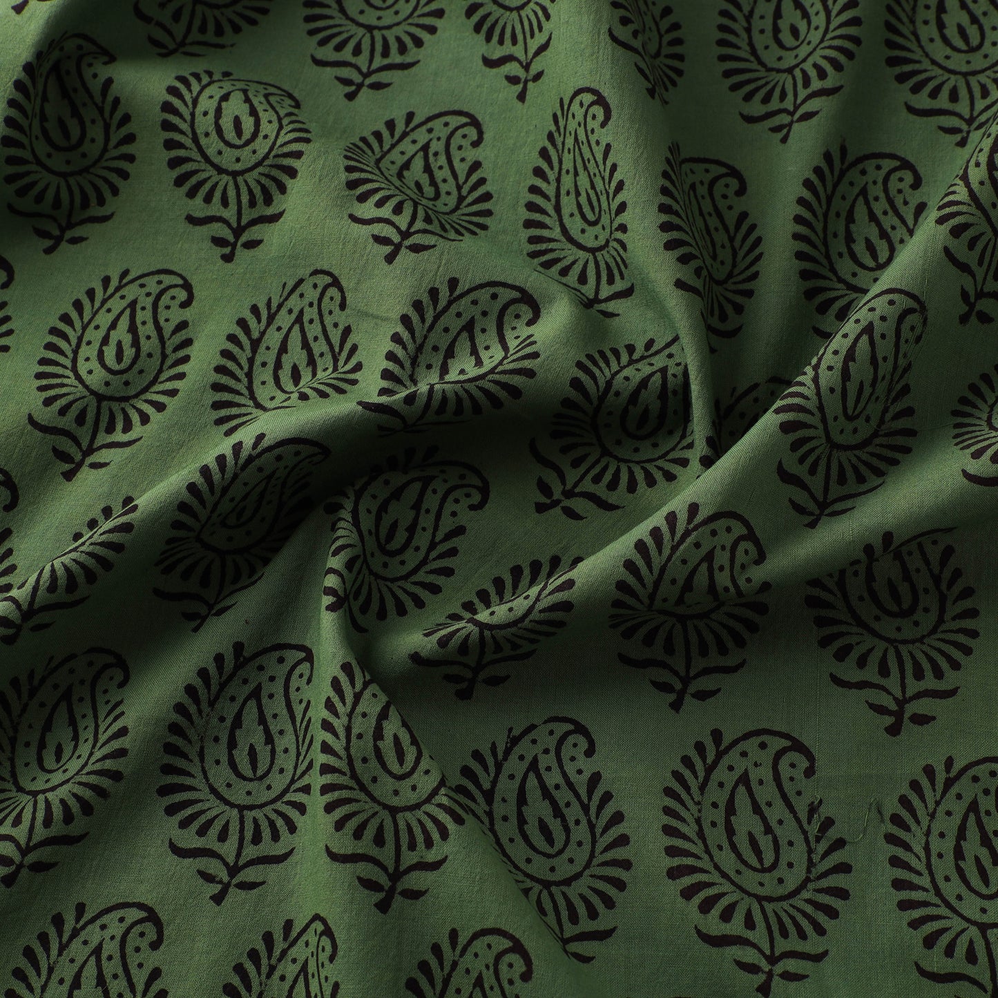 Bagh Hand Block Print Natural Dyed Cotton Fabric 28