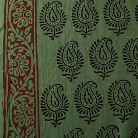 Bagh Hand Block Print Natural Dyed Cotton Fabric 28