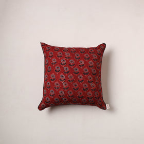 Ajrakh Print Cushion Cover (16 x 16 in) 06