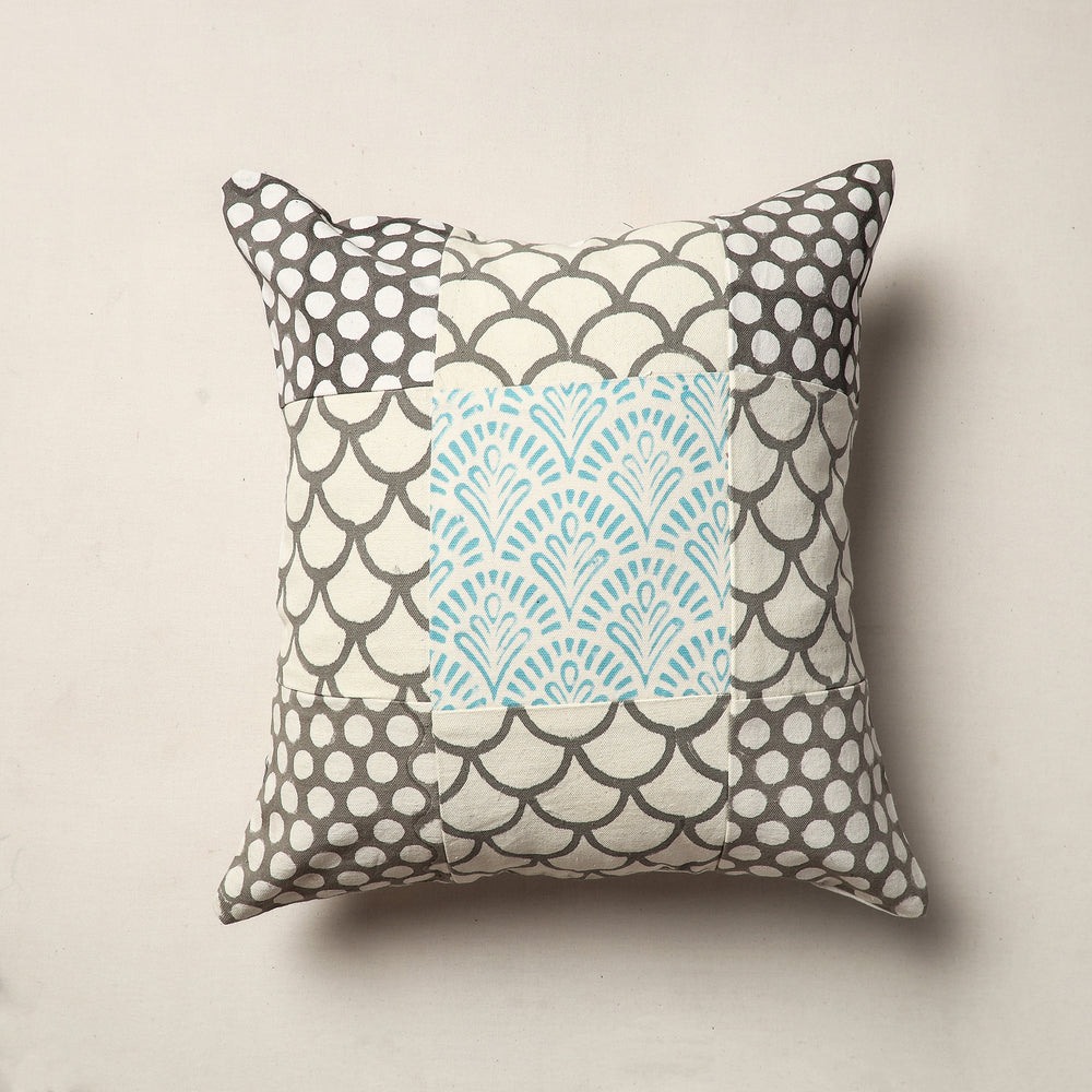  Block Printed Cushion Cover 