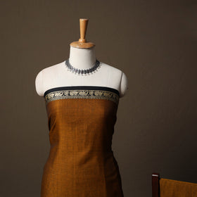 Dharwad Mercerised Cotton 3pc Unstitched Dress Material Suit Set with Woven Border 24