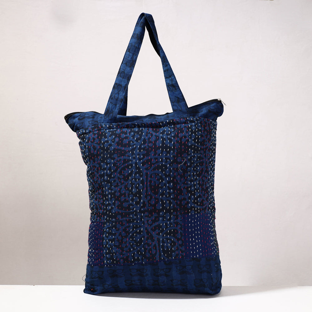 kantha shopping bag