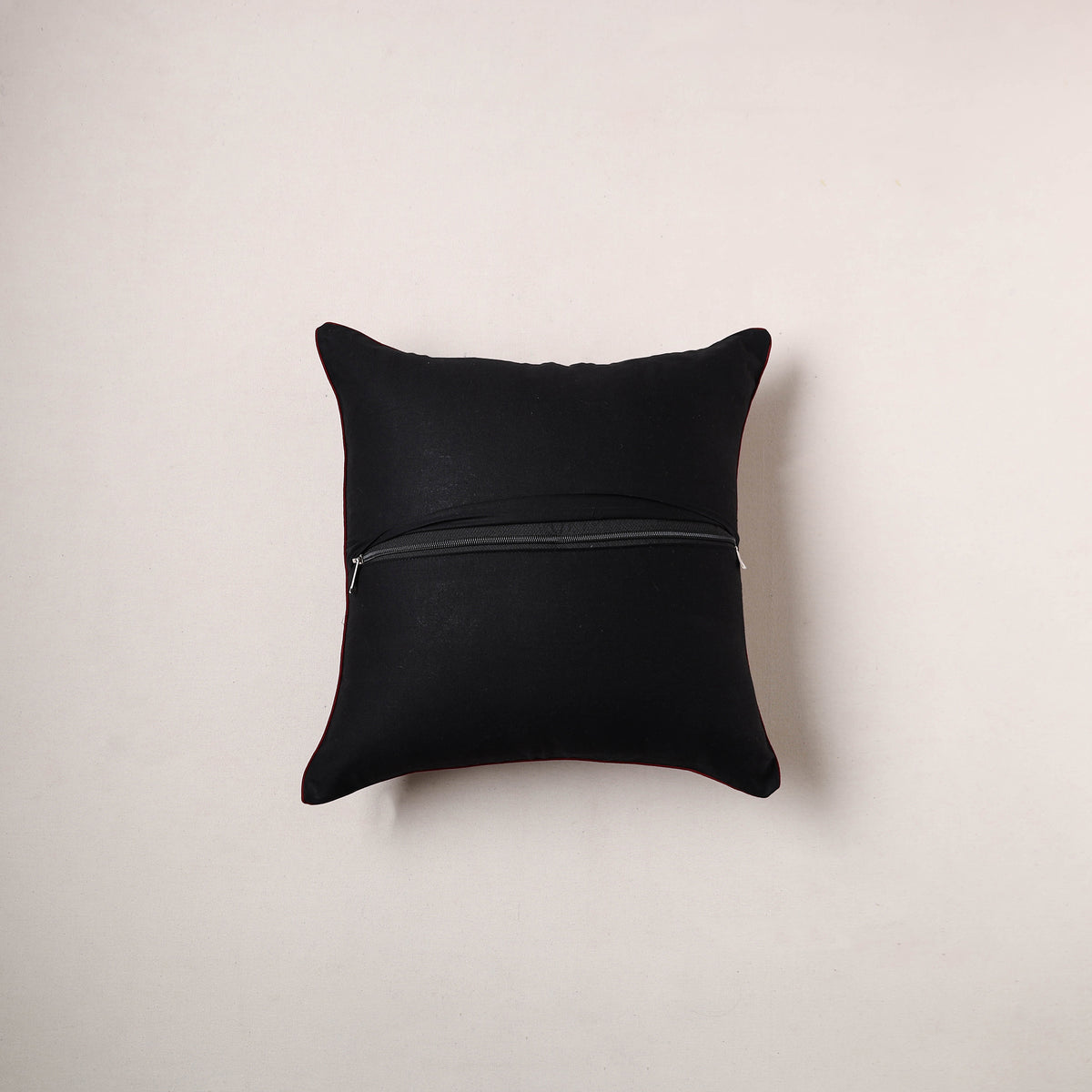 Ajrakh Print Cushion Cover (16 x 16 in) 08