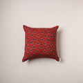 Ajrakh Print Cushion Cover (16 x 16 in) 09