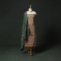 Sanganeri Hand Block Print Cotton 2pc Unstitched Dress Material Kurta Set 25