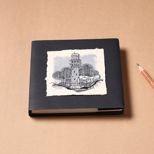 Handmade Unuled Paper Diary by SASHA