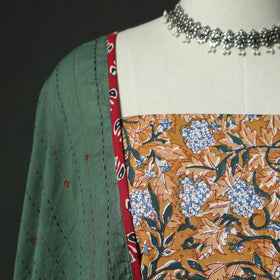 Sanganeri Hand Block Print Cotton 2pc Unstitched Dress Material Kurta Set 25