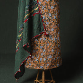 Sanganeri Hand Block Print Cotton 2pc Unstitched Dress Material Kurta Set 25