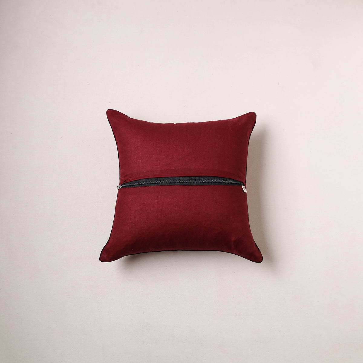 Ajrakh Print Cushion Cover (16 x 16 in) 11