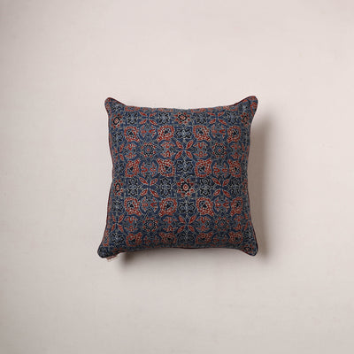 Ajrakh Print Cushion Cover (16 x 16 in) 12