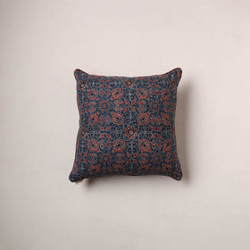 Ajrakh Print Cushion Cover (16 x 16 in) 12