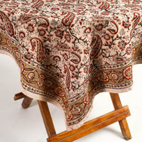 kalamkari block printed table cover