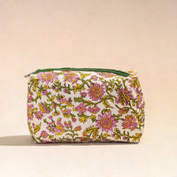 Cotton Toiletry Pouch