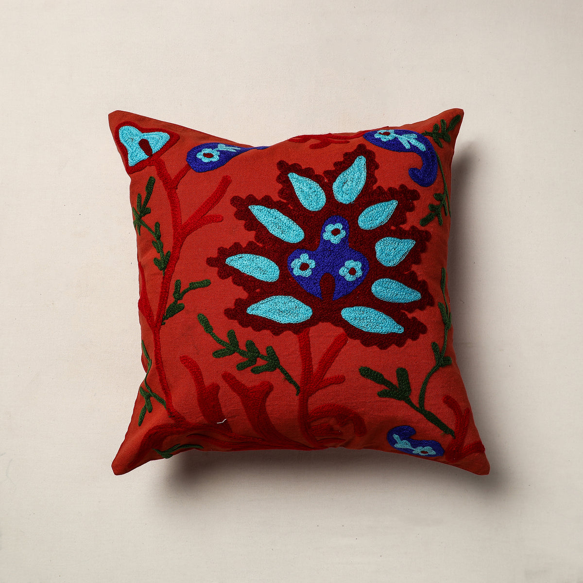 Suzani Embroidery Cushion Cover