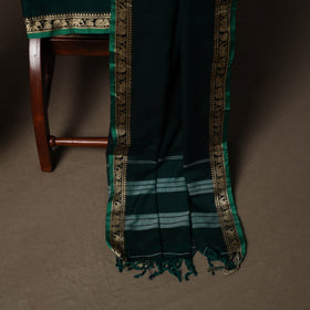 Dharwad Mercerised Cotton 3pc Unstitched Dress Material Suit Set with Woven Border 28