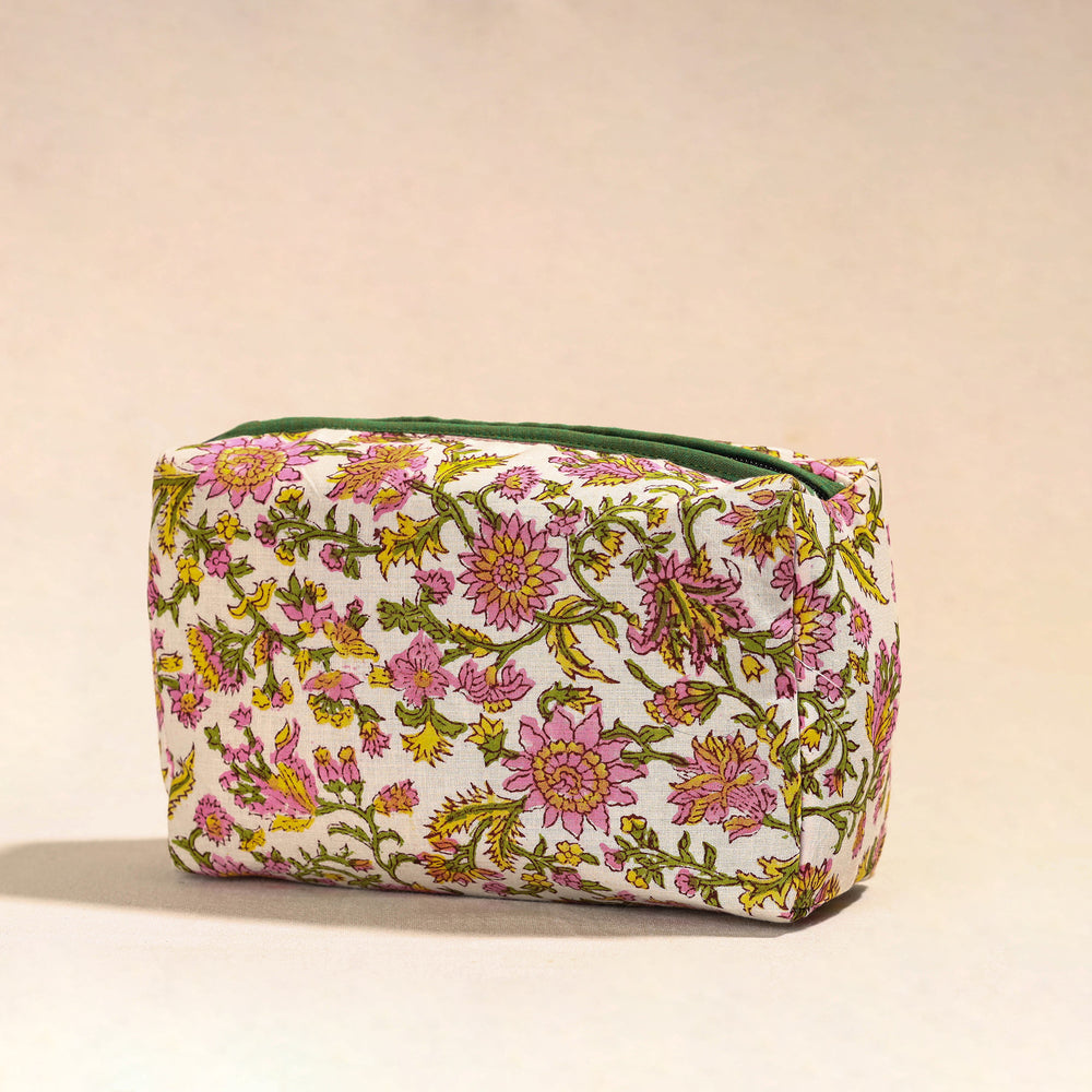 Cotton Toiletry Pouch