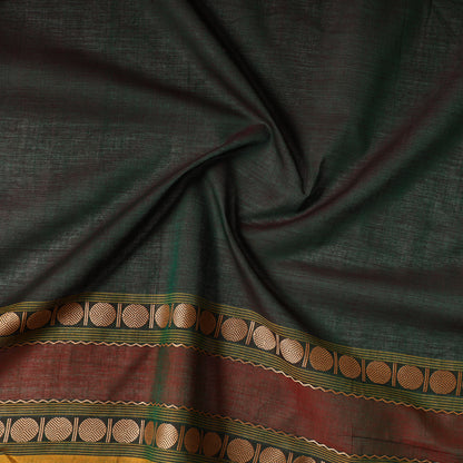 Green - Kanchipuram Cotton Precut Fabric (1.45 Meter)