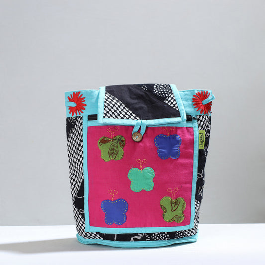 Jugaad Patchwork Handmade Pithu Bag 85