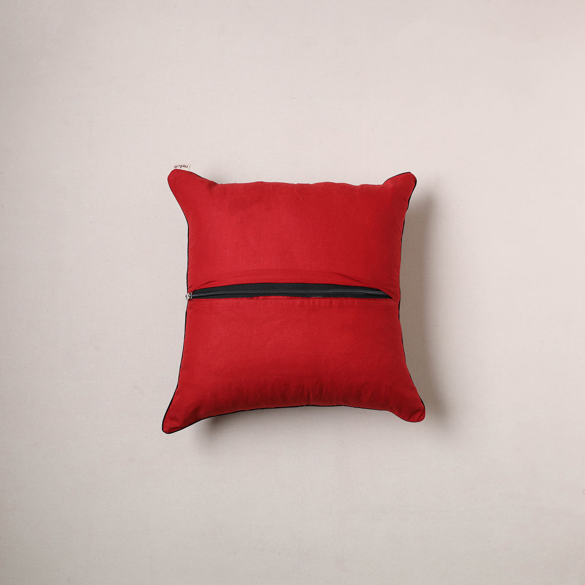 Ajrakh Print Cushion Cover (16 x 16 in) 13