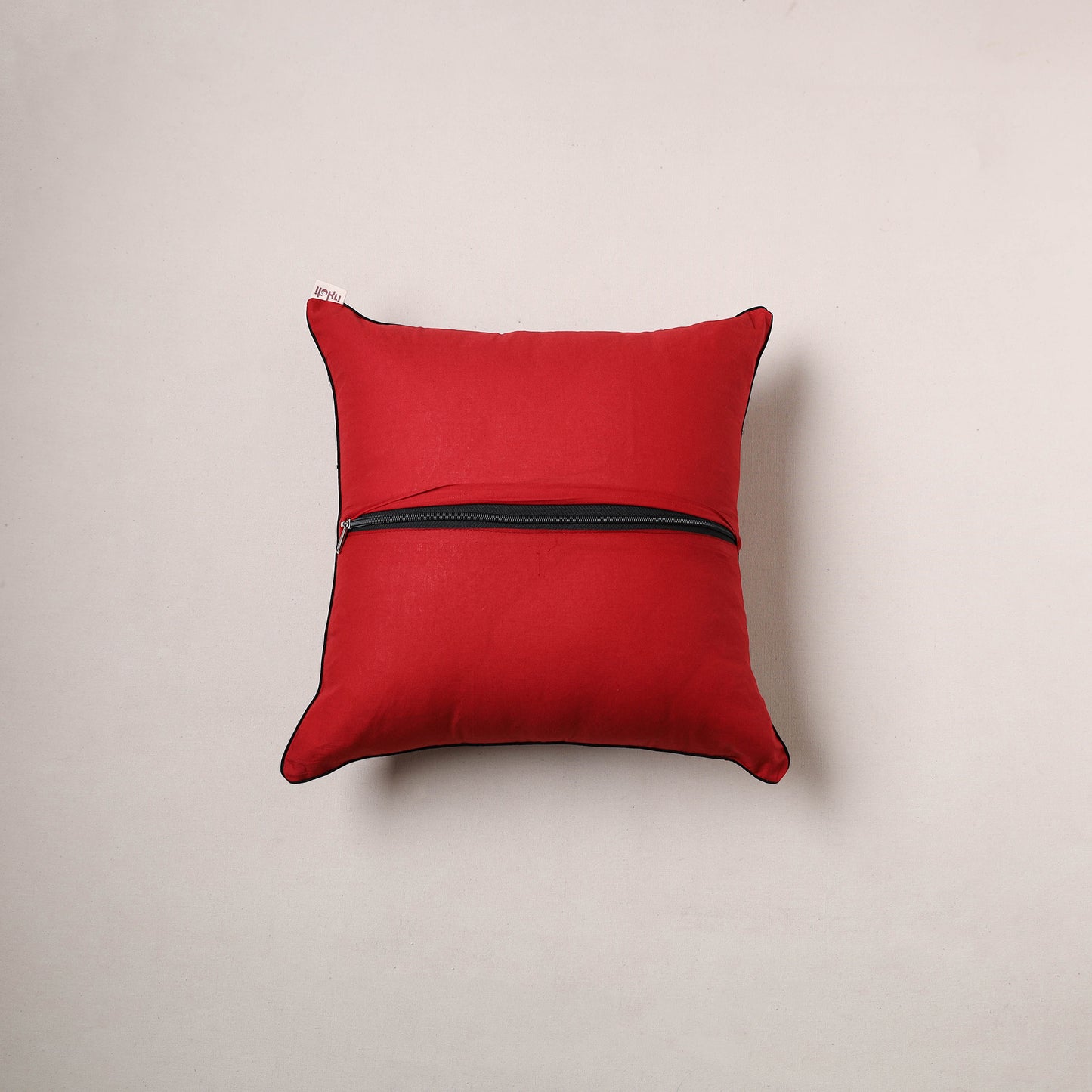 Ajrakh Print Cushion Cover (16 x 16 in) 14