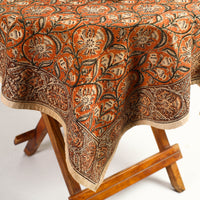 kalamkari block printed table cover