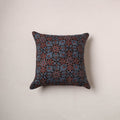 Ajrakh Print Cushion Cover (16 x 16 in) 15