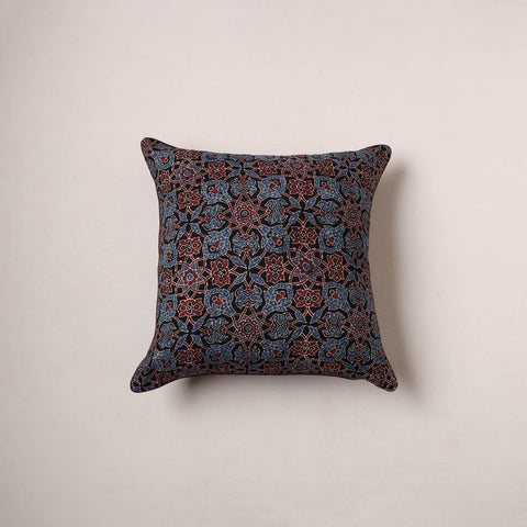 Ajrakh Print Cushion Cover (16 x 16 in) 15