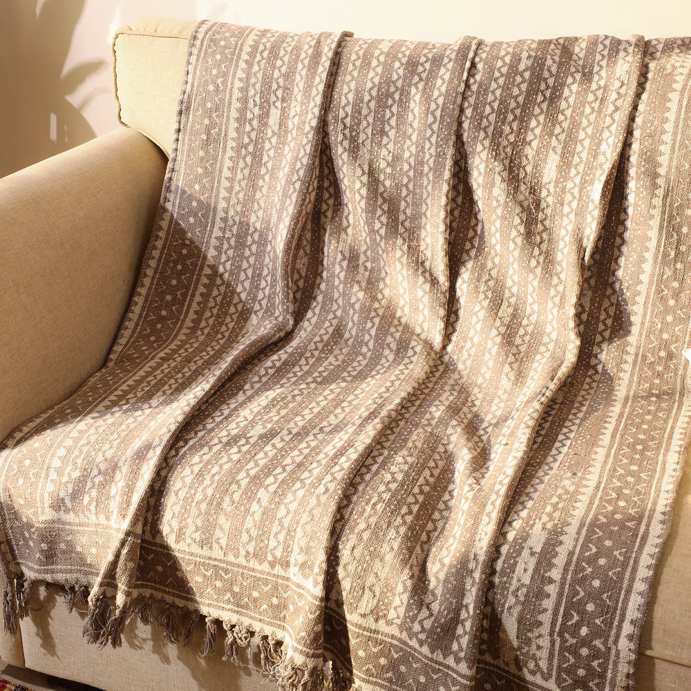 cotton sofa throw