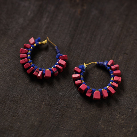 Ananya Handmade Thread & Stone Work Earrings 17