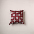 Ajrakh Print Cushion Cover (16 x 16 in) 16
