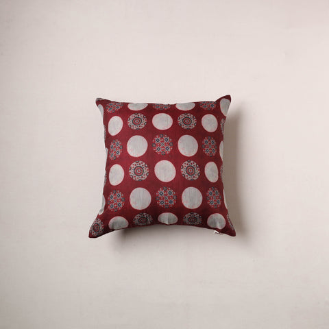 Ajrakh Print Cushion Cover (16 x 16 in) 16
