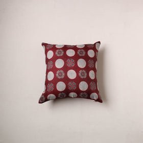 Ajrakh Print Cushion Cover (16 x 16 in) 16