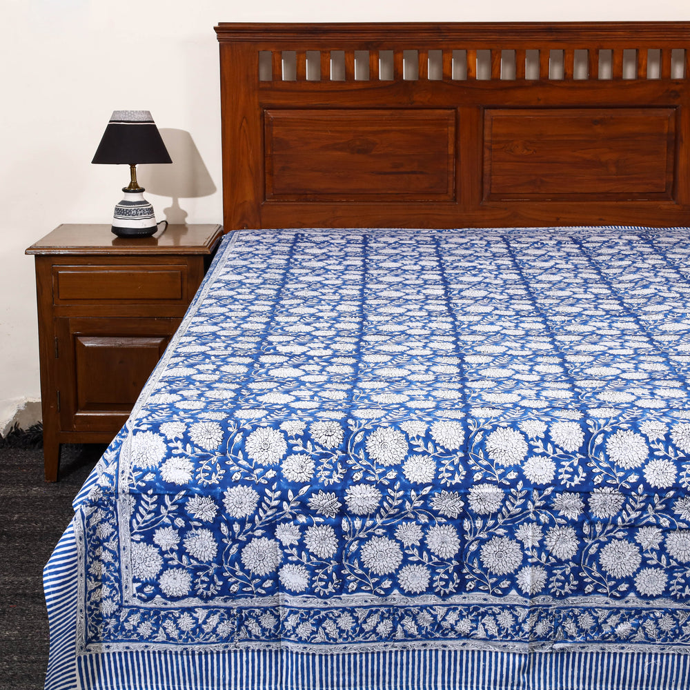 Sanganeri Single Bed Cover