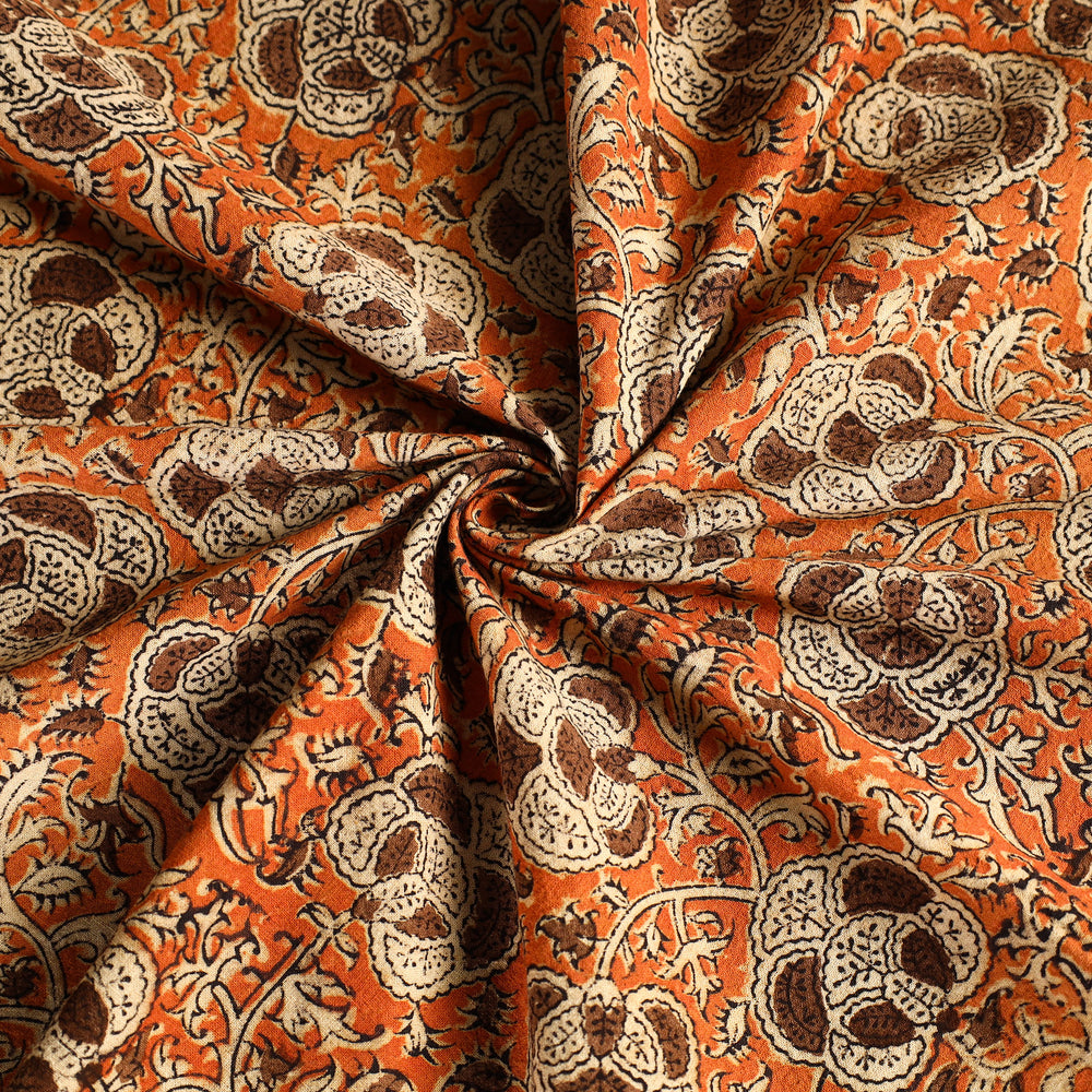 kalamkari block printed table cover