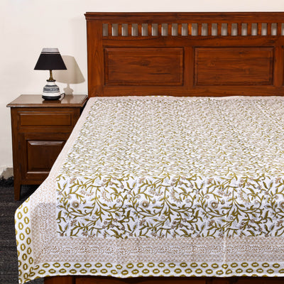 Sanganeri Single Bed Cover