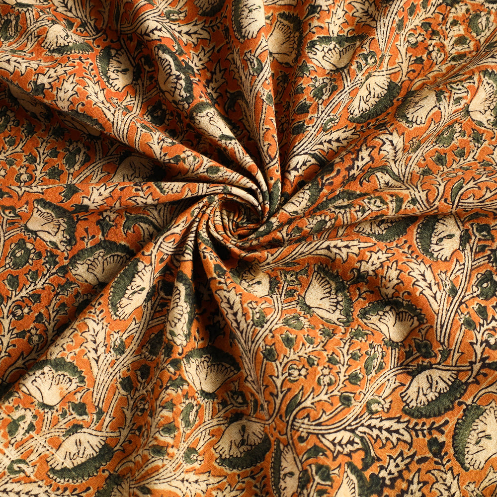 kalamkari block printed table cover