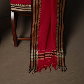Dharwad Mercerised Cotton 3pc Unstitched Dress Material Suit Set with Woven Border 30