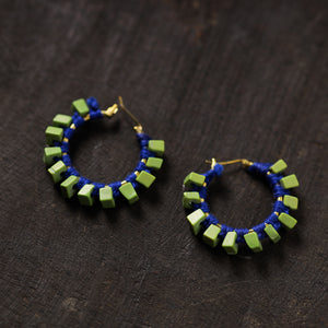 Ishita Handmade Thread & Stone Work Earrings 19