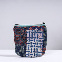 Multicolor - Handmade Cotton Fabric Quilted Patchwork Utility Pouch